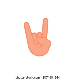 Handrock icon illustration vector symbol