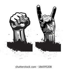 Cartoon Fist Images, Stock Photos & Vectors | Shutterstock