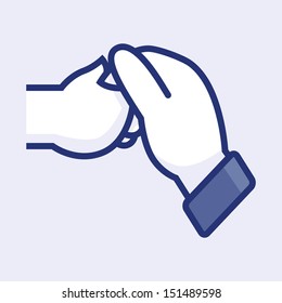 Hands of adults and children, Communicating of love.