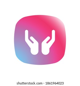 Hands - App Icon Button