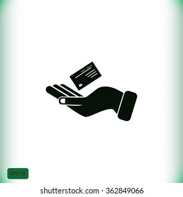 hands of the Bank credit card icon