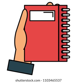 hands with book school