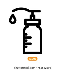 Hands Cleaner Vector Symbol