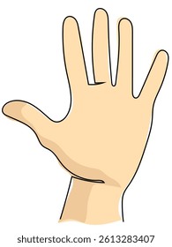 Hands in continuous line drawing on a white background.