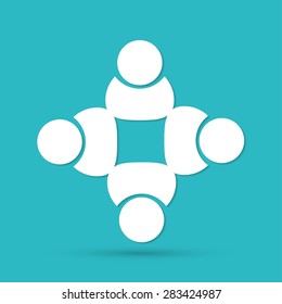 Hands Deal Design Icon