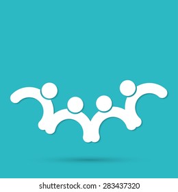 Hands Deal Design Icon