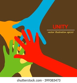 hands diverse unity 