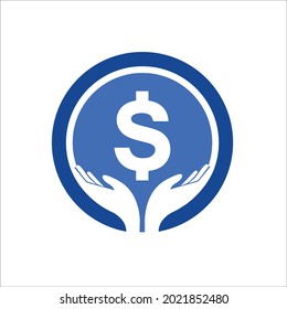 Hände mit Dollarzeichen oben