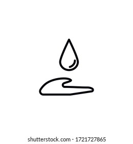 Hands with drops. Cleansing and washing hands concept.
