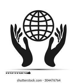 hands earth