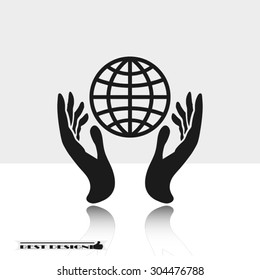 hands earth