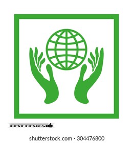 hands earth