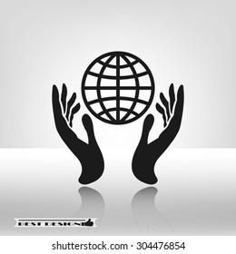 hands earth