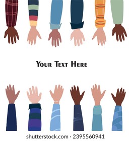 hands eps design vector illustration 