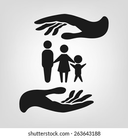 hands and family