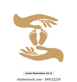 hands, feet

