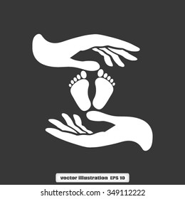 hands, feet
