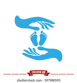 Hands Feet Icon