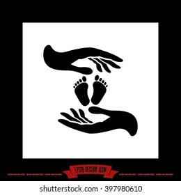 Hands Feet Icon