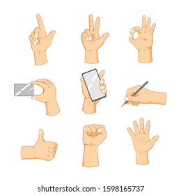 Hands and Fingers Vector Collections