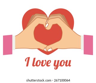 Hands gesture design over white background, vector illustration