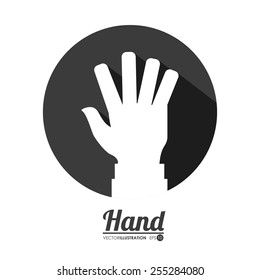 hands gesture design, vector illustration eps10 graphic 