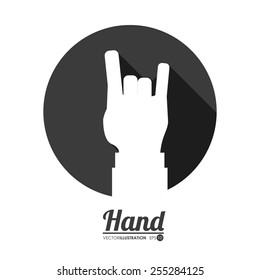 hands gesture design, vector illustration eps10 graphic 