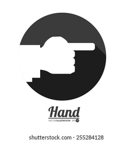 hands gesture design, vector illustration eps10 graphic 