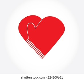 Hands and heart.
