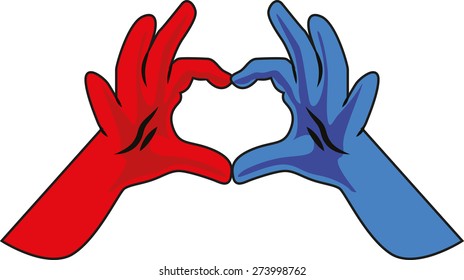 hands heart