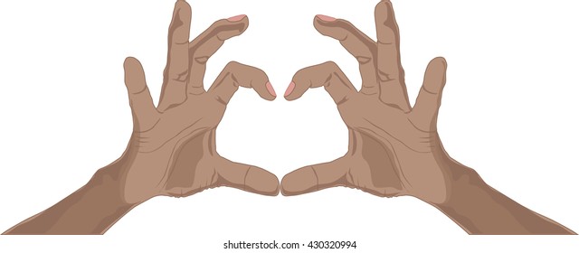 hands with heart