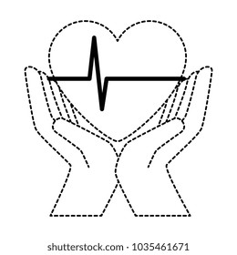 hands with heart cardio