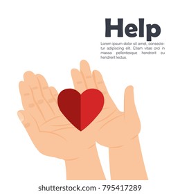 hands with heart help