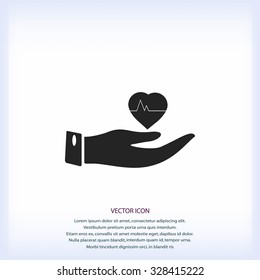 hands of the heart icon