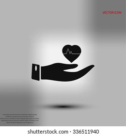 hands of the heart icon