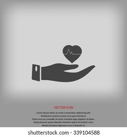 hands of the heart icon