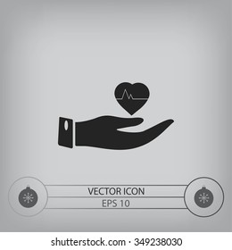 hands of the heart icon