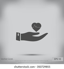 hands of the heart icon