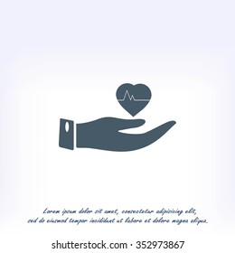hands of the heart icon