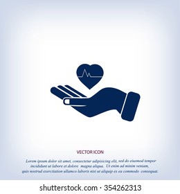 hands of the heart icon