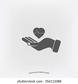hands of the heart icon