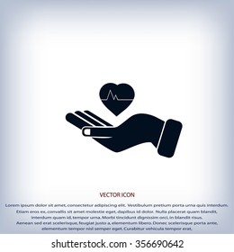 hands of the heart icon
