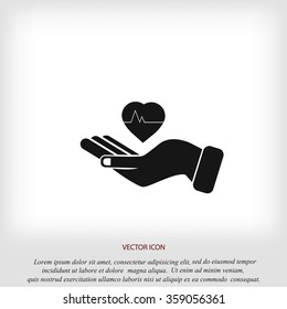 hands of the heart icon