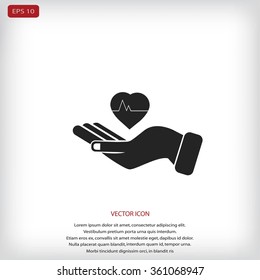 hands of the heart icon