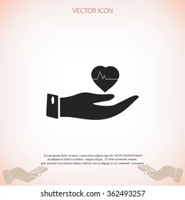 hands of the heart icon