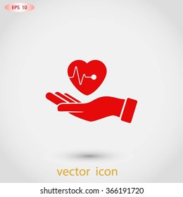 hands of the heart icon