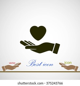 hands of the heart icon