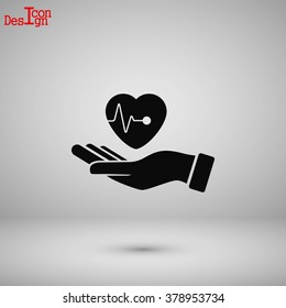 hands of the heart icon