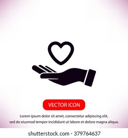 hands of the heart icon