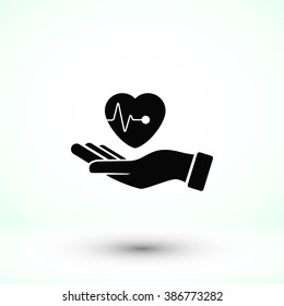 hands of the heart icon